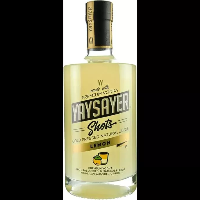 Yaysayer Lemon Shots Premium Vodka