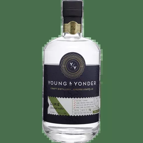 Young & Yonder Y/Y Distiller's Series Lime Vodka