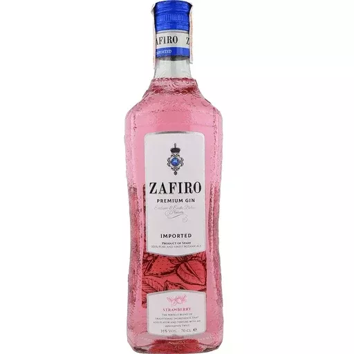 Zafiro Strawberry Gin | 700ML