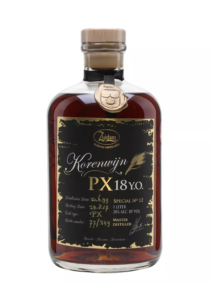 Zuidam Korenwijn 18 Year Old PX Cask Genever Gin | 1L